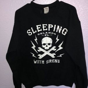 Sleeping with sirens crewneck sweatshirt